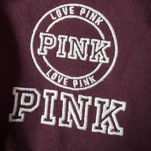 Victorias Secret pink hoodie size large